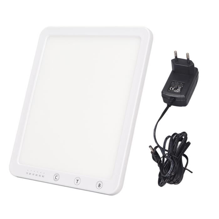 Lampe De Luminothérapie 35000 Lux - 3 Couleurs LED, Réglage De Luminosité, Neuve Sous Emballage