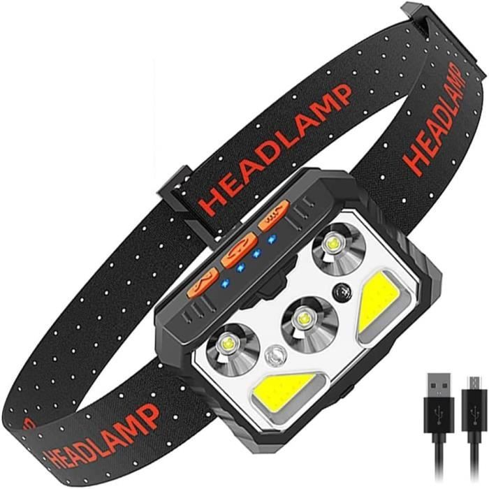 Pack De 3 Lampes Frontales COAST CH1000R 1000 Lumens - IPX7 Rechargeables