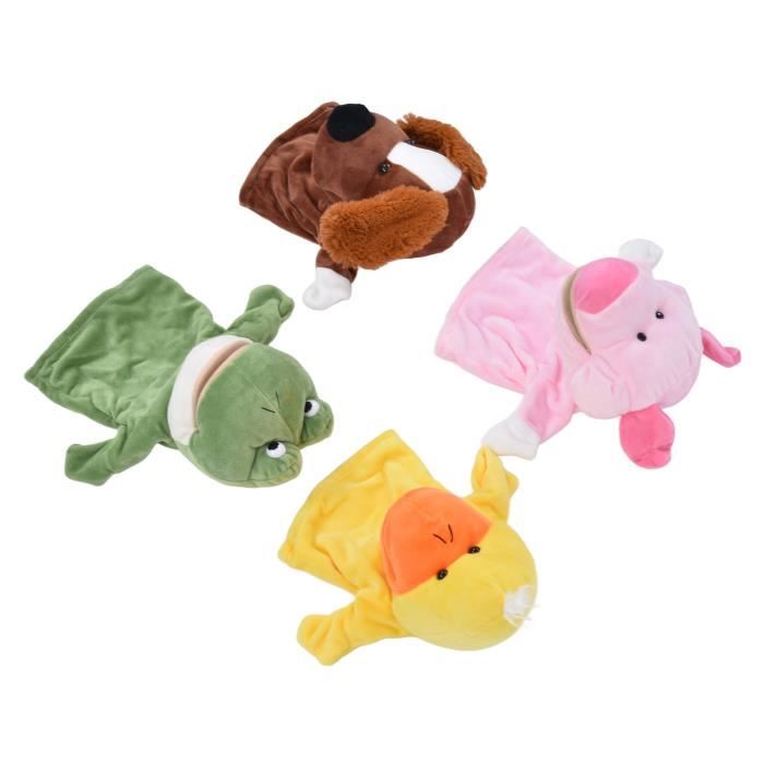 Marionnettes à Main Animaux En Peluche – Interactives Et Éducatives Pour Enfants, Contes, École, Famille