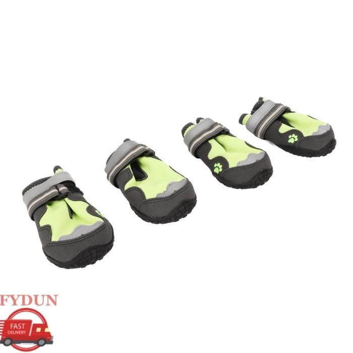 Chaussures de Randonnée - FYDUN - Bottines pour Chien - Réfléchissantes - Respirantes - Antidérapantes