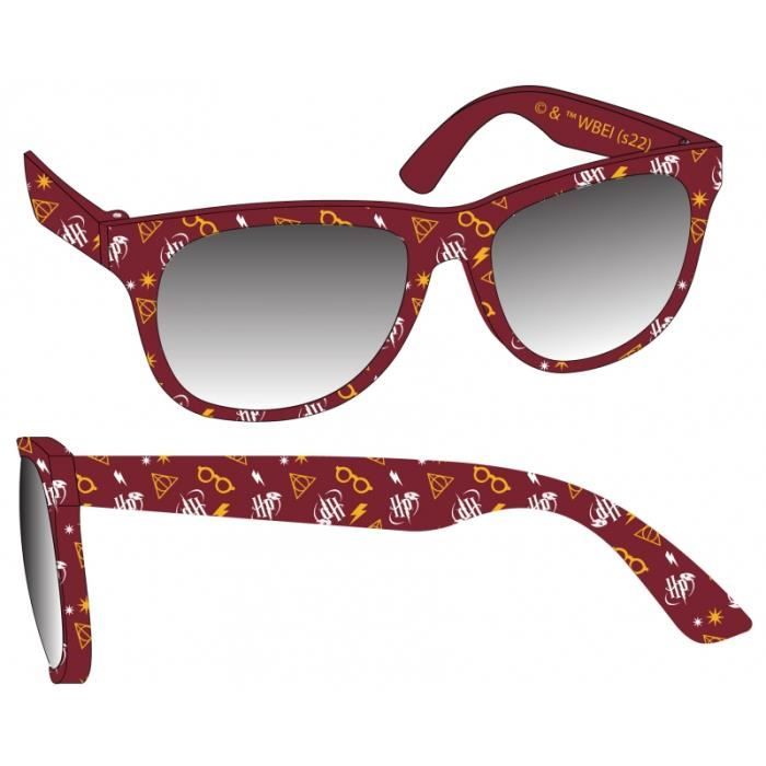 Lunettes Harry Potter Officielles - Enfant - Monture Ronde Noire - Rubies
