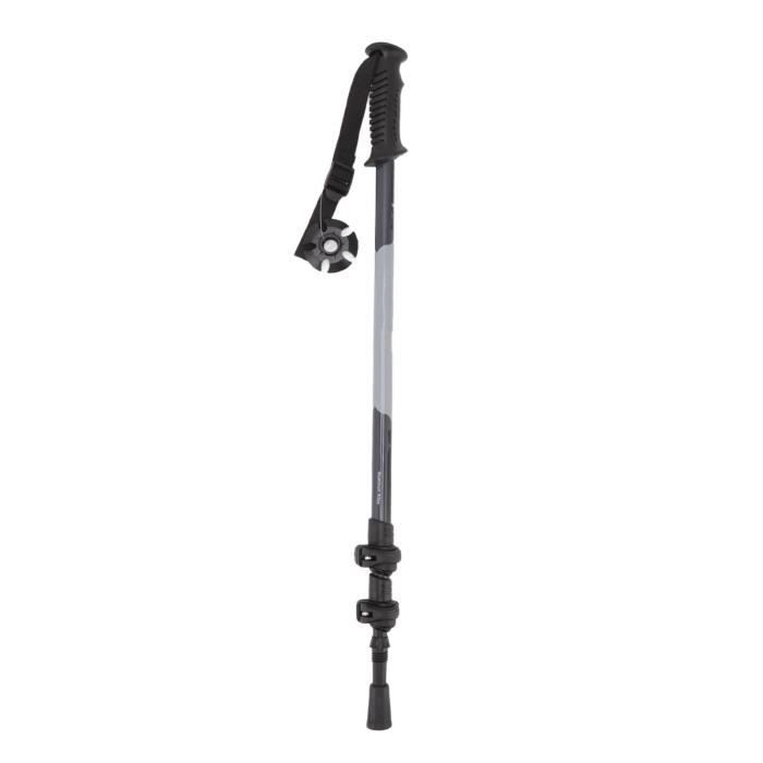 Golden Bird Bâtons de Randonnée de Survie 12-en-1 Bâtons de Trekking multifonctionnels Baton de Marche en Aluminium Ajustables pour la randonnée en Plein air avec Couteau dans Le Manche