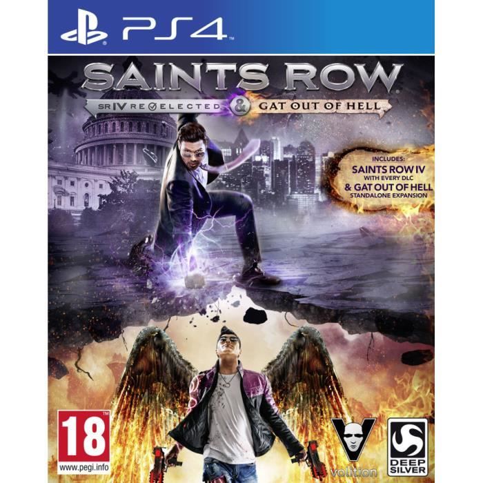 Koch Media Jeu Vidéo - Deep Silver - Saints Row Re Elected & Gat Oo Hell - Bundle - PS4 - Action