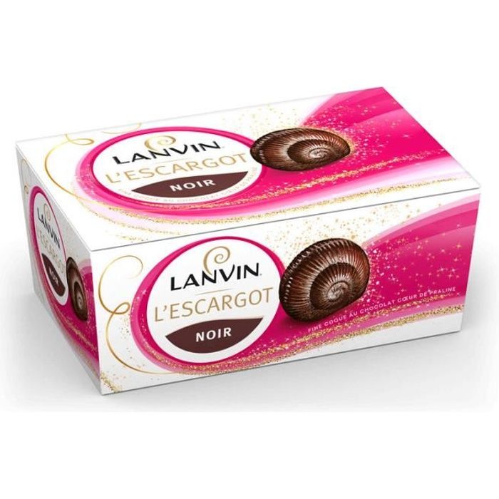 Lanvin L'escargot Chocolat Noir Ballotin 162g - Cdiscount