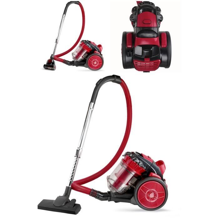 Aspirateur Multi-cyclonique Sans Sac Livoo - 700W, Bac 3L, Filtre Lavable - Puissant Et Pratique