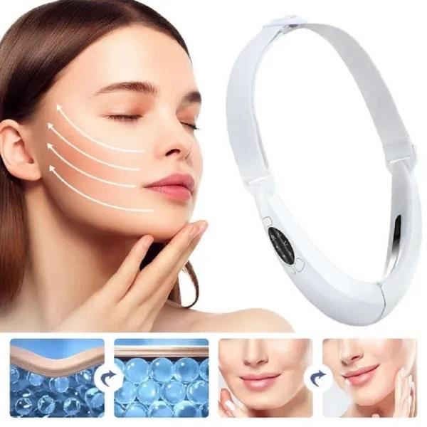 Appareil de massage,Masseur de lifting visage EMS microcourant en forme — free download