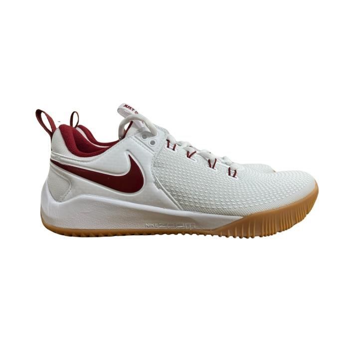 chaussures de volleyball indoor nike air zoom hyperace 2 se - white/black - 40,5