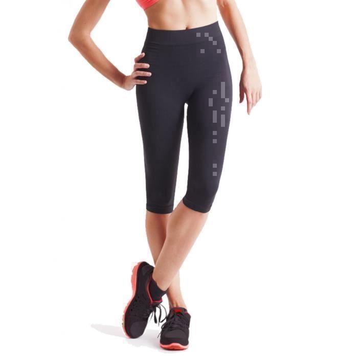 Corsaire Fit Active Noir - Lytess - Femme - Résistance 30 lavages - Perte de centimètres
