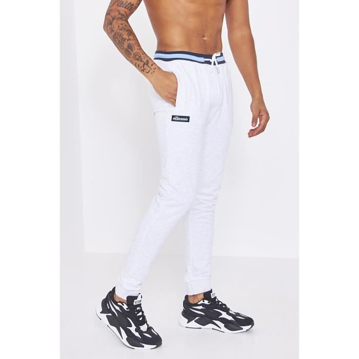 jogging blanc ellesse