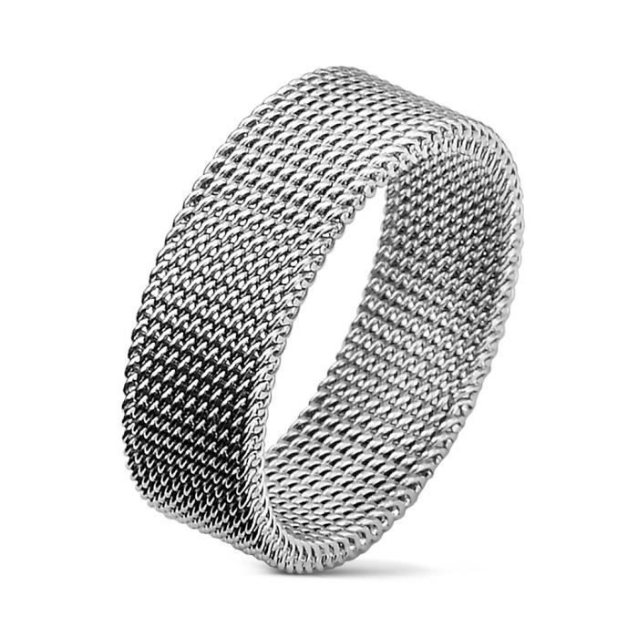 Tractor Sweeten Relative size Bague anneau homme femme couple acier maille argent style chevalier (55) Argenté - Achat / Vente bague - anneau Bague anneau homme femme - Tractor Sweeten Relative size Bague anneau homme femme couple acier maille argent style chevalier (55) Argenté - Achat / Vente bague - anneau Bague anneau homme femme -