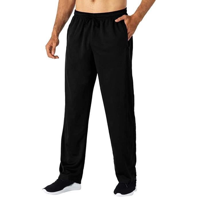 Pantalon de course léger pour homme - Marque - Poches zippées