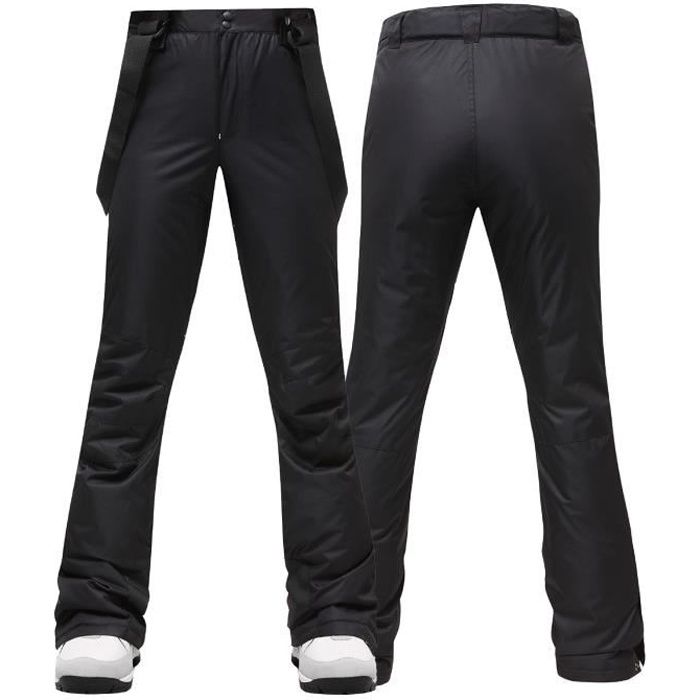 Pantalon ski femme élastique avec bretelles - Opti Ski