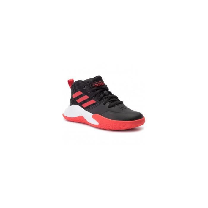 adidas Performance Ownthegame K Wide Chaussures de basketball Mixte enfant Noir 28