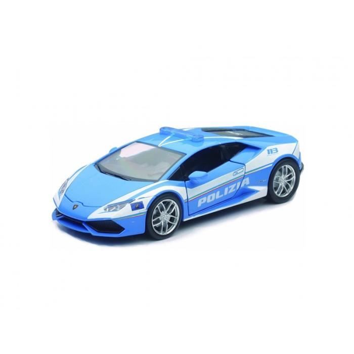 Voiture miniature de police Huracàn LP 6104 à l