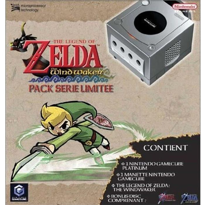 Pack GameCube Platine + The Legend of Zelda : The