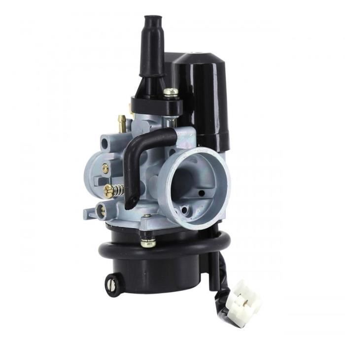 Ventilateur De Refroidissement Pour Scooter Peugeot 50 Trekker - Turbine En Plastique Noir, Diamètre 131.5 Mm
