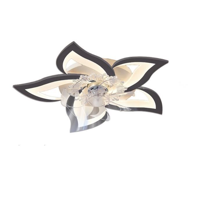 Ventilateur de Plafond - PRUMYA - 69 cm - Lumière LED Dimmable - 6 Vitesses - Télécommande - Prumya