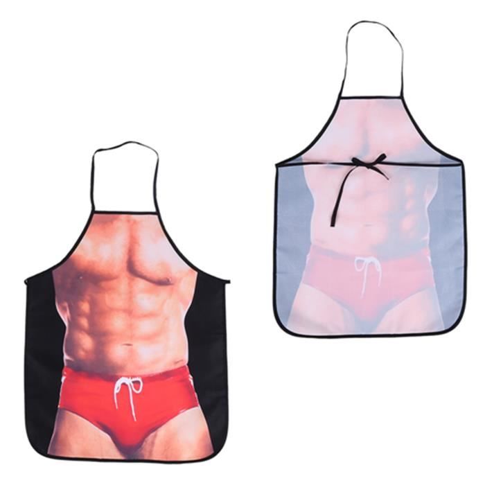 Lot De 2 Tabliers De Cuisine Imperméables – Avec Poche, 75x80 Cm, Polyester/coton, Pour Chef, Barbecue, Bricolage - 2