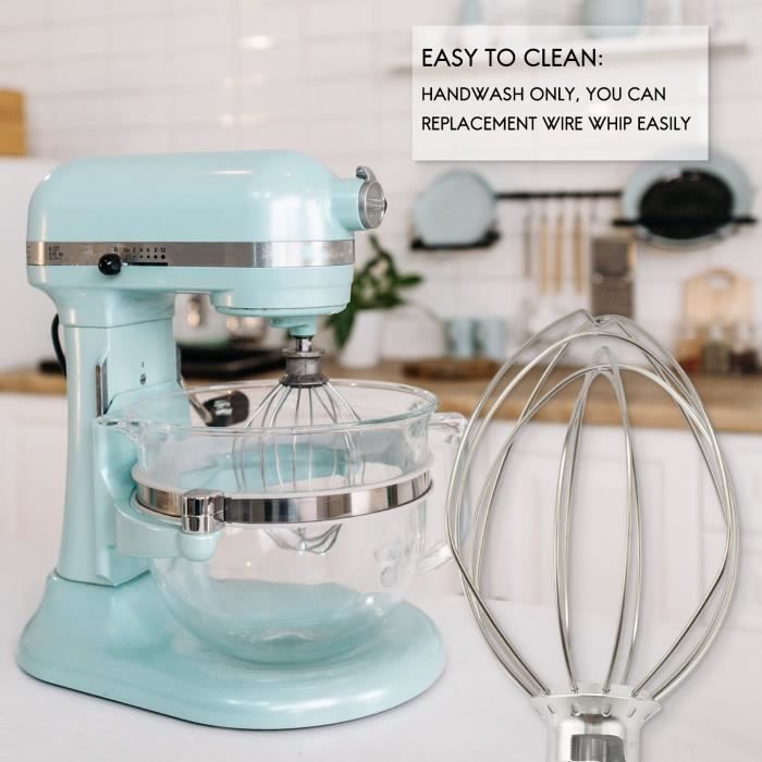 Fouet En Inox Pour Robot Kenwood Chef XL - Parfait Pour Meringues Et Crème Fouettée !
