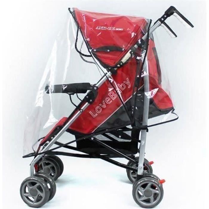 Habillage Pluie Lidoo Bus 6 Places – Protection Étanchéité Poussette Réf. DSJ06FRL / DJ06FRL