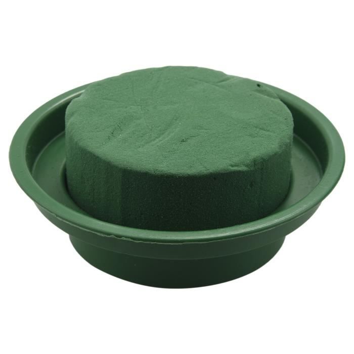 Mousse Florale Humide - 14 Blocs Cylindriques Pour Arrangements Et Guirlandes