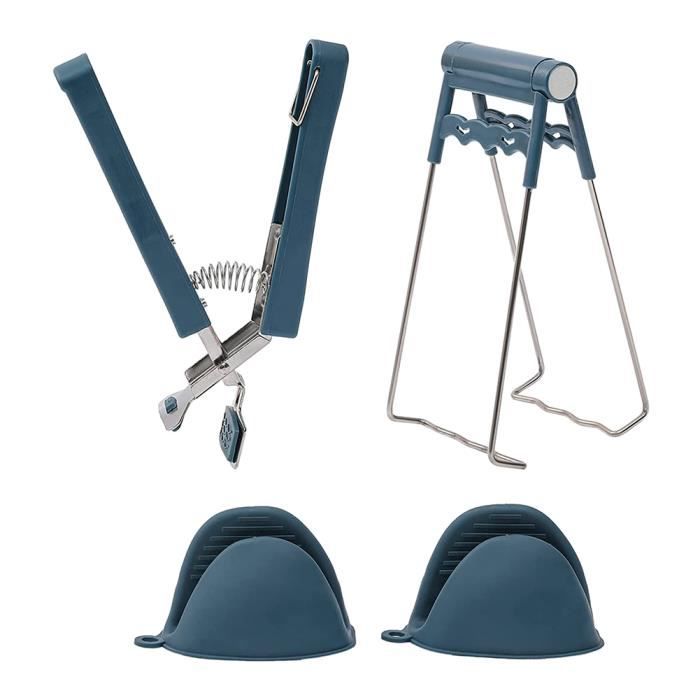 Pince anti-brûlure pour plaque de cuisson, bol et casserole pour déplacer les assiettes chaudes Pince anti-brûlure pour plaque de cuisson, bol et casserole pour déplacer les assiettes chaudes