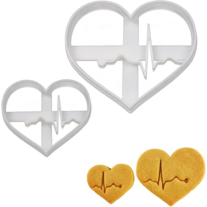 PME SC617 Lot De 2 Emporte Pièces Couronne Pour Biscuits Et Gâteaux, Acier Inoxydable, Argent, 9 X 2 X 6 Cm SC617