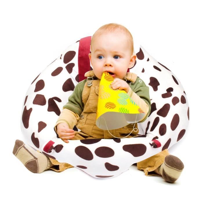 Tempsa Canape Siege Chaise Bebe En Coton Et Peluche Confort Peluche Jouet Support Pour Fille Garcon 0 A 2 Ans Taches Brunes S Cdiscount Puericulture Eveil Bebe