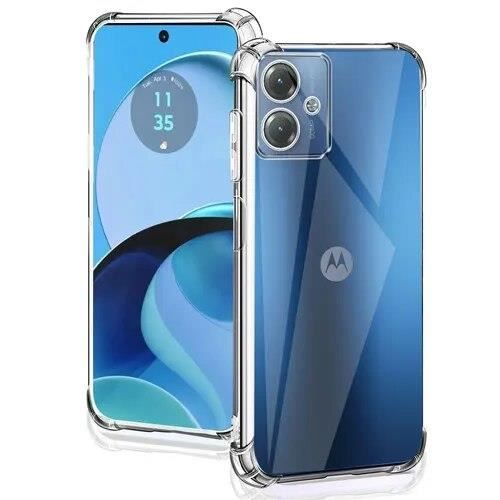 Coque Silicone Renforcée Transparente Pour Motorola Moto G84 5G - Protection Anti-chocs