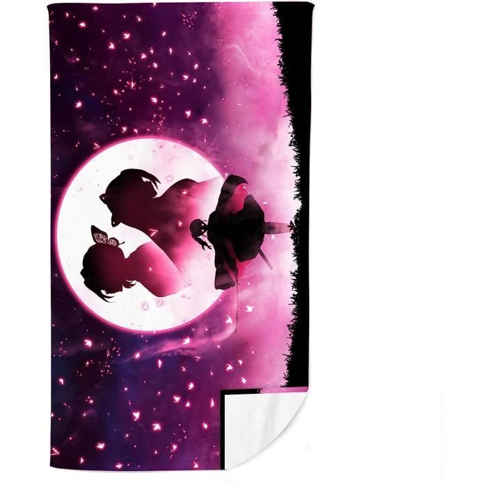 Serviette De Plage KIDSLOVE 90x180 Cm - Microfibre Douce, Séchage Rapide - Motif Tigre - Pour Adultes Et Enfants