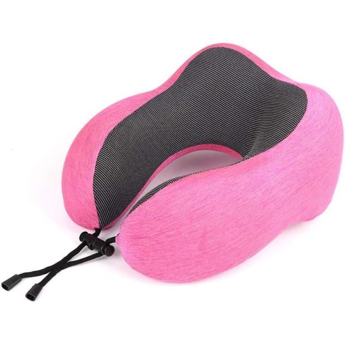 Oreiller cervical ergonomique en mousse à mémoire de forme avion et Oreiller cervical ergonomique en mousse à mémoire de forme avion et
