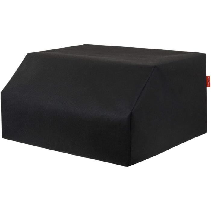 Housse De Protection Sur Mesure Pour Imprimante Lexmark CX310dn - Taille Ajustée 46.5x45.9x58.3 Cm, Polypropylène Noir - Fabriqué En Allemagne - 2