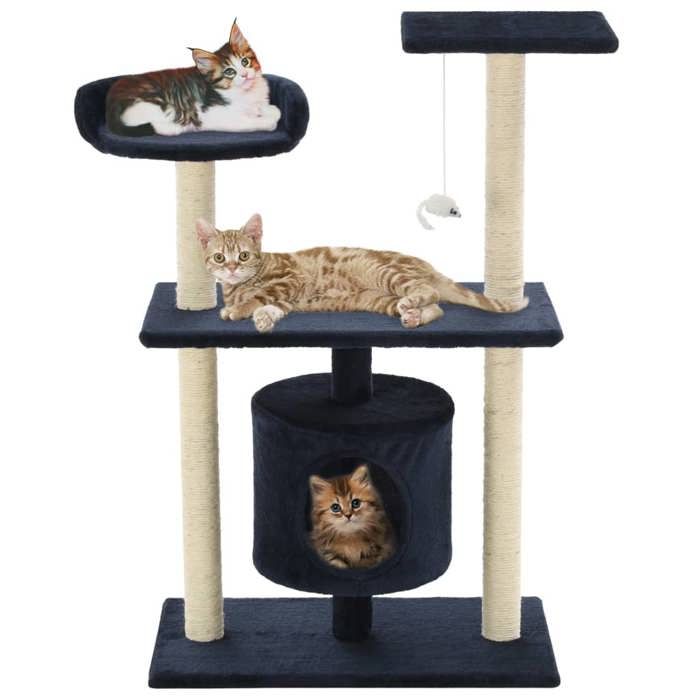 vidaXL Arbre à chat Griffoirs Sisal 95 cm