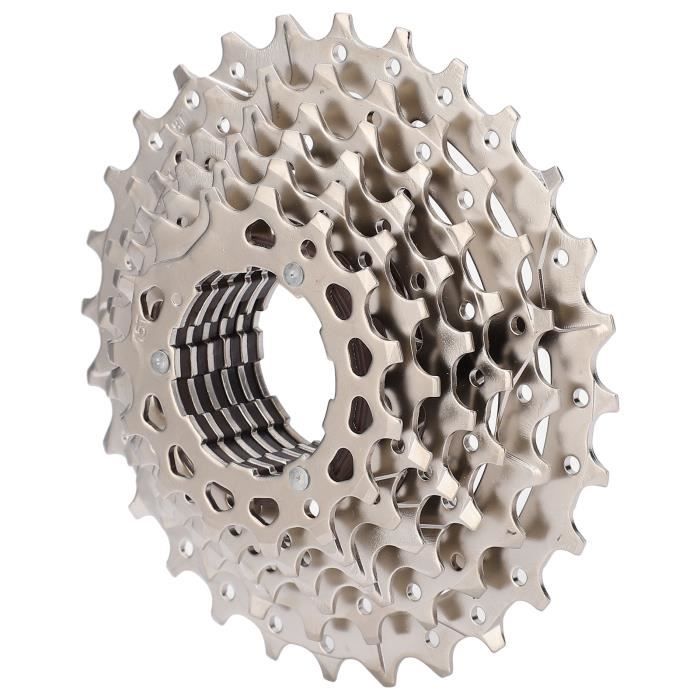 Roue Arrière Magnésium 26" CDHPOWER Avec Pignon 28T 69H - Pour Frein à Disque, Vélo Universel, Noire