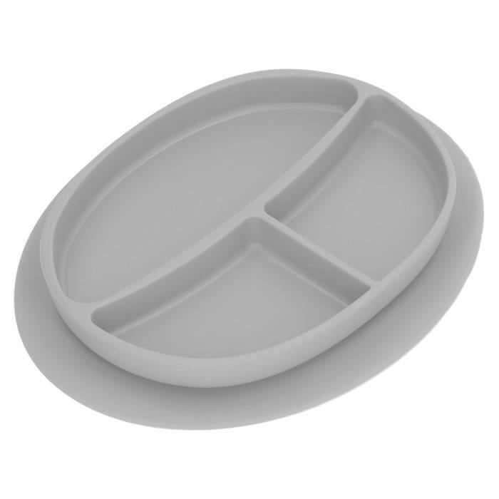 Assiettes Pour Enfant En Sections Re-Play - Lot De 3, Sans BPA, Matériau Recyclé Durable