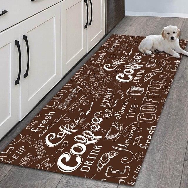 Mubusi Tapis Vinyle Antidérapant 40x120cm - Gris - Pour Cuisine, Chambre, Salon - Déco Maison Moderne