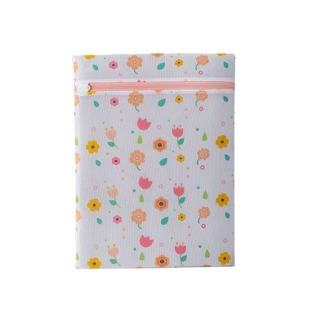 YFaith 4 Pièces Filet De Lavage Double Couche - Sacs à Linge Machine à Laver Avec Fermeture Éclair, Poignées Et Crochets - 4 Tailles Pour Sous-Vêtements, Lingerie Et Serviettes