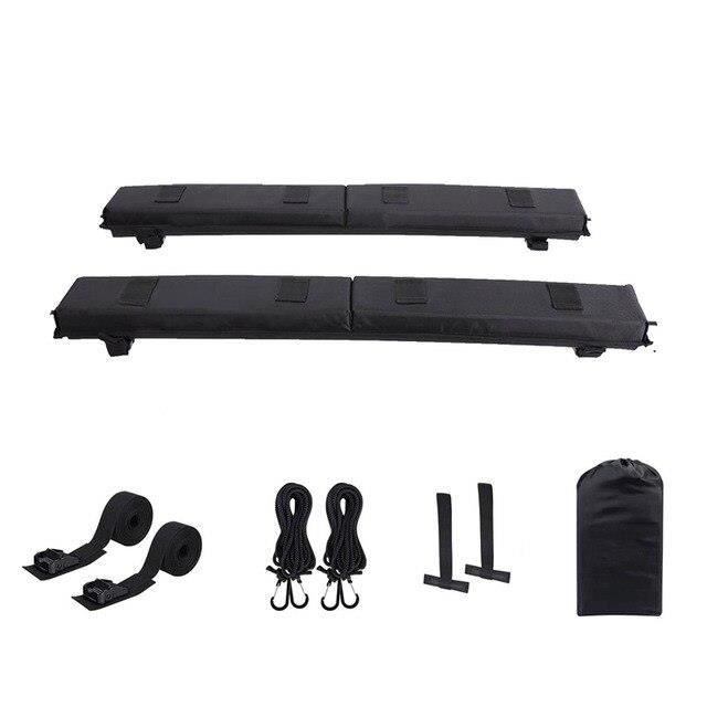 Kit De Fixation Universel Pour Coffre De Toit – 4 Attaches Robustes Avec Colliers En U – Compatible La Plupart Des Barres De Toit