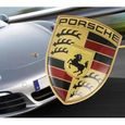 Porsche insigne capot classique jaune original logo emblème -1