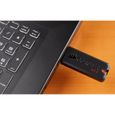 Clé USB - CORSAIR - Flash Voyager GTX - 1000 Go - USB 3.0 - Casquette - Noir-1
