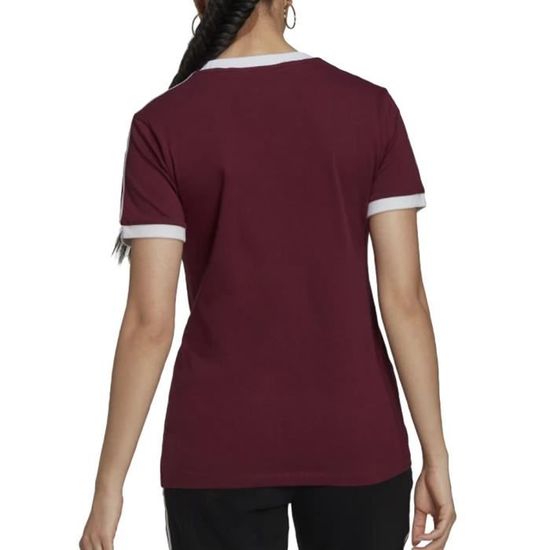 Tee shirt adidas bordeaux femme top