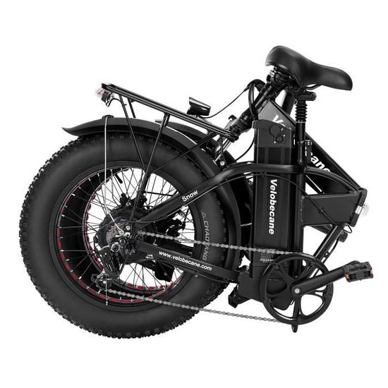 Velobecane Velo electrique fatbike pliant Snow Batterie 15Ah 75 Km Autonomie Cdiscount Sport