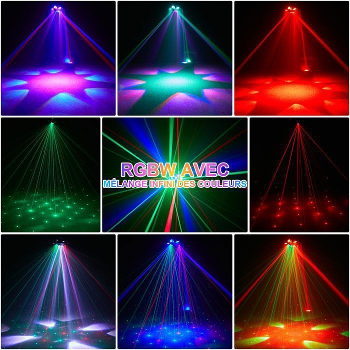 LED Par Light Zoom 24x18W RGBWA+UV 6in1 10-60 degree