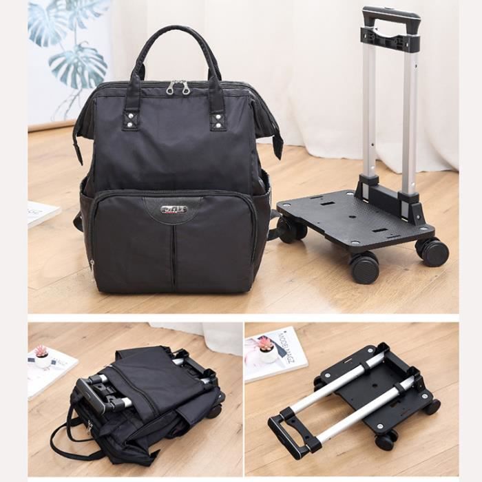 Petit Sac Dos De Voyage Roulettes Pour Femmes Sac