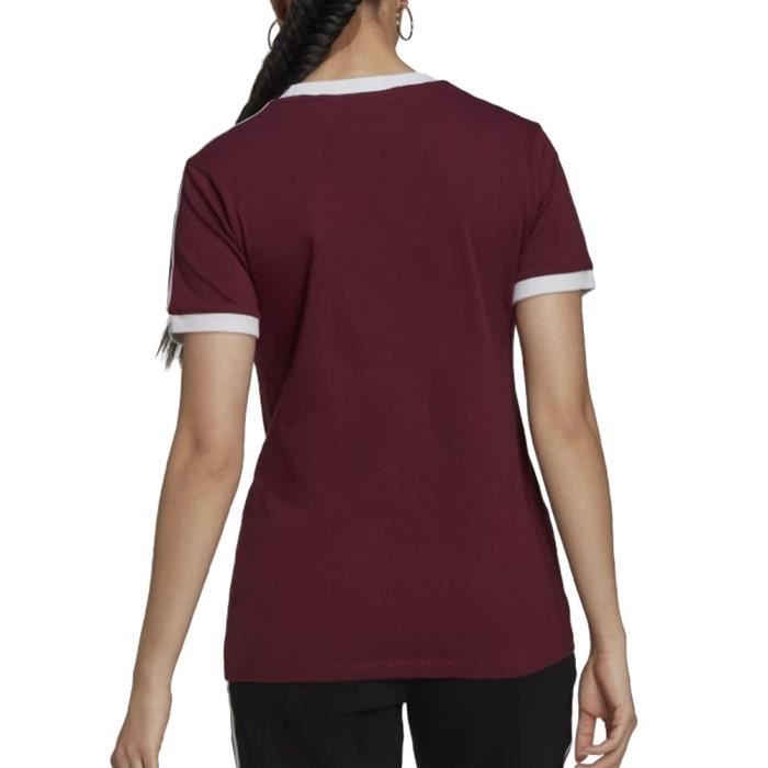 Tee shirt adidas bordeaux femme new arrivals