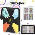 Cahier Range Classeur Carte 400 Cartes à Collectionner Cahier Pokemon-2