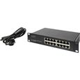 Switch réseau RJ45 Digitus DN-80115 DN-80115 16 ports 10 / 100 / 1000 MBit/s 1 pc(s)-2