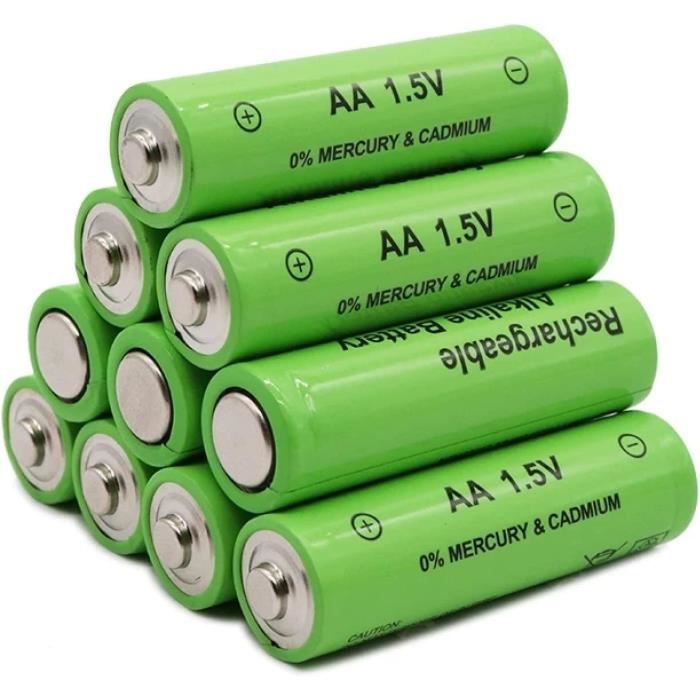 Batterie AA 1.5V 3800mah Piles Rechargeables alcalines pour équipement  électronique Lampe de Poche MP3 Batterie de Secours 1.5[637] - Cdiscount  Jeux - Jouets