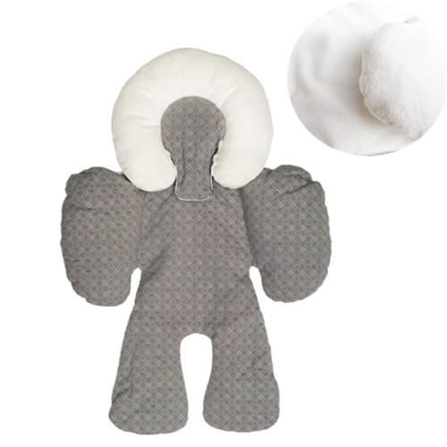 Coussin Soutien Tête Et Corps Bébé - Pour Siège Auto Et Poussette - 2 Tailles Réversibles