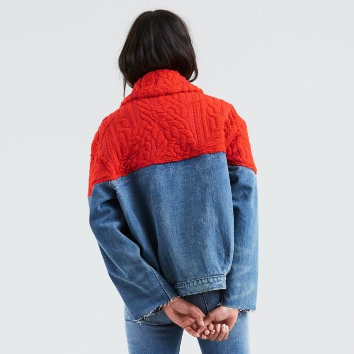 Veste levis rouge best sale femme